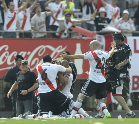 River Plate y Boca Juniors empataron 2-2, Clásico Argentino