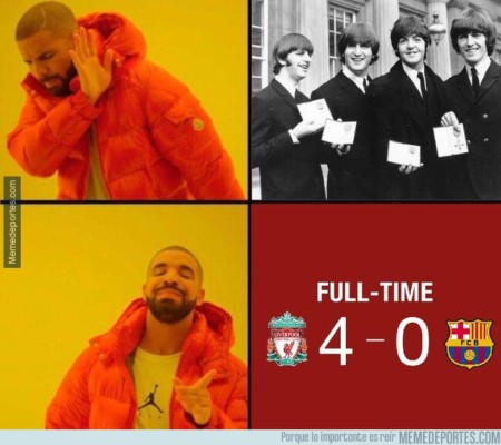 Liverpool, Messi y los memes que destrozan al Barcelona por su eliminación en Champions