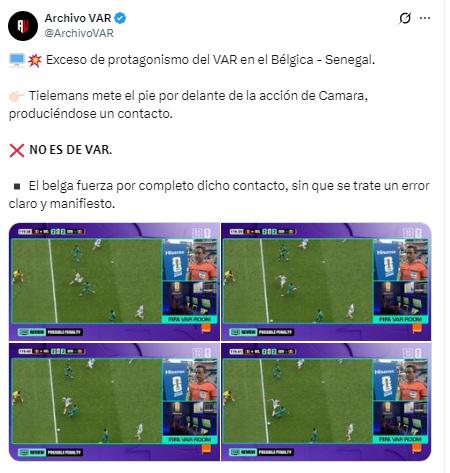 ¿Acierto o error? Las reacciones a la dura decisión de Saíd Martínez en el Mundial y la nota que le dan