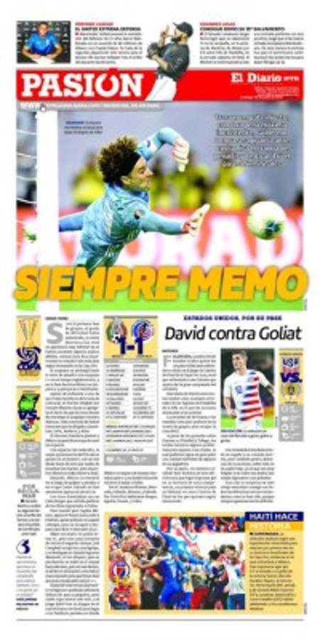 Lo que dicen las portadas de México tras el sufrido pase a semifinales ante Costa Rica