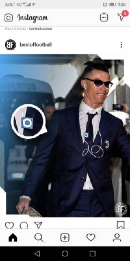 Cristiano Ronaldo causa furor en las redes sociales por usar un Ipod viejo del 2005