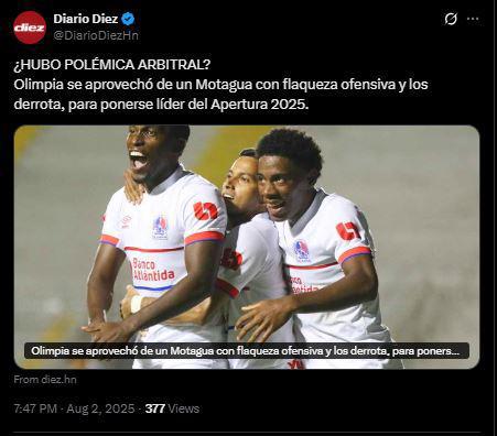 Olimpia se burla y señalan polémica picante tras derrota de Motagua: Vergonzosa presentación