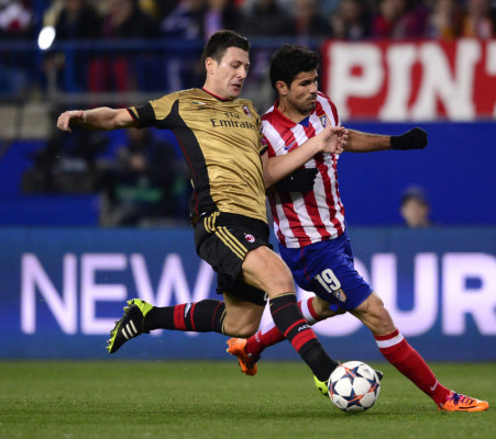 Atlético de Madrid-Milan, Champions League