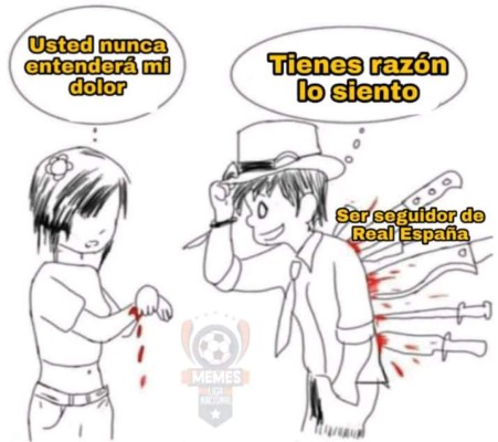 Los memes destrozan al Real España tras caer ante Olimpia y decir adiós al Apertura 2020