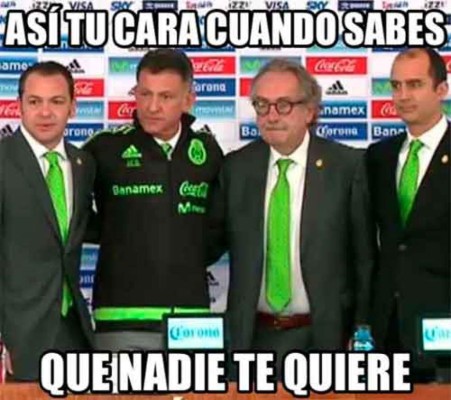 Los mejores memes que dejó la presentación de Juan Carlos Osorio en México