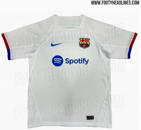 ¡Hay debate! Así es la nueva camiseta blanca del Barcelona para la temporada 2023-24 y ya tiene fecha de estreno