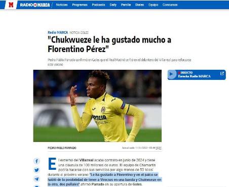 Real Madrid sucumbió ante él en la Liga Española y ahora Florentino Pérez lo quiere fichar: “Le ha gustado mucho”