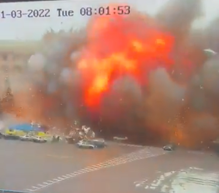 Así quedó Járkov, la segunda ciudad de Ucrania, tras el brutal ataque del ejército ruso: ‘‘Esto es un crimen de guerra’’