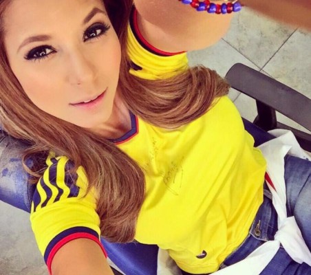 Melissa Martínez, la bella periodista colombiana que suspira por su selección
