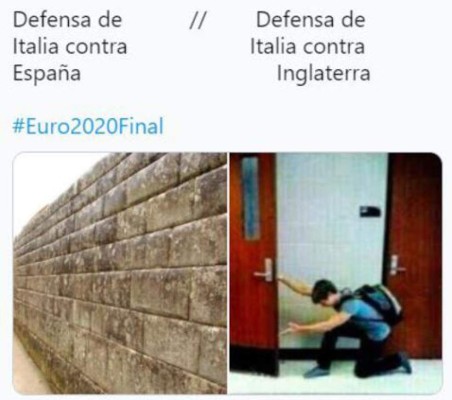 Italia campeón de la Eurocopa y los memes hacen pedazos a Inglaterra y Saka por su jugada con Chiellini