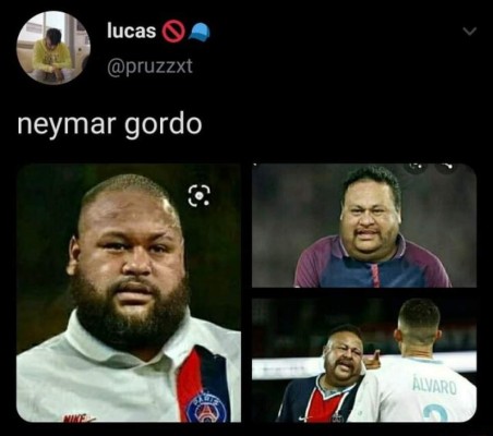 Vuelven a acusar a Neymar de estar gordo en el juego de Brasil y los memes lo despedazan