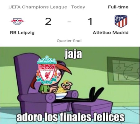 Los memes hacen pedazos al Atlético tras ser eliminados de la Champions por el Leipzig