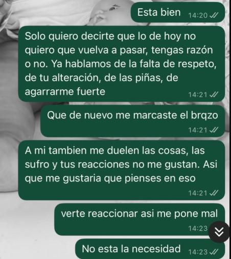 Me arruinaste la vida: denunció a jugador argentino y expone los chats