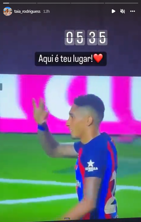 El mensaje de Natalia Rodrigues en Instagram tras el golazo de Raphinha al Real Madrid.