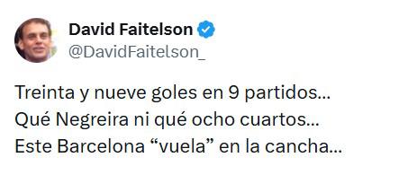 Liga negreirizada; el árbitro echa una mano al Barça: la prensa tras polémico triunfo