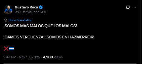 Vergonzoso, Somos el hazmerreír: señalan al culpable de la caída de Honduras ante Nicaragua en la Eliminatoria