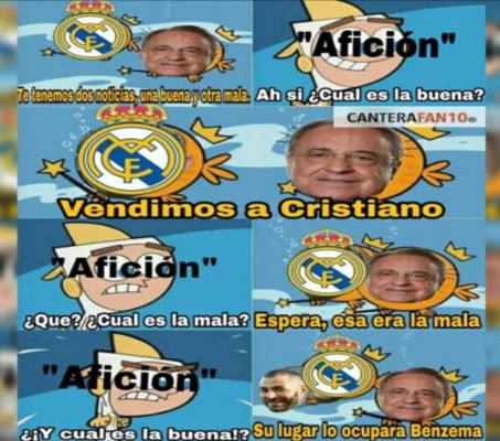 Memes: Hacen pedazos al Real Madrid por su primer partido sin Cristiano Ronaldo