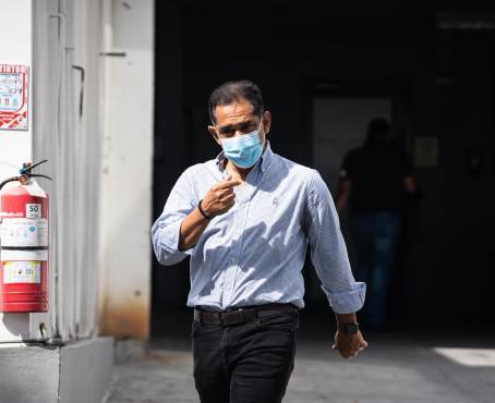 Diario DIEZ entrevistó a Rolin Peña en la clínica donde Orinson Amaya perdió la vida en San Pedro Sula.