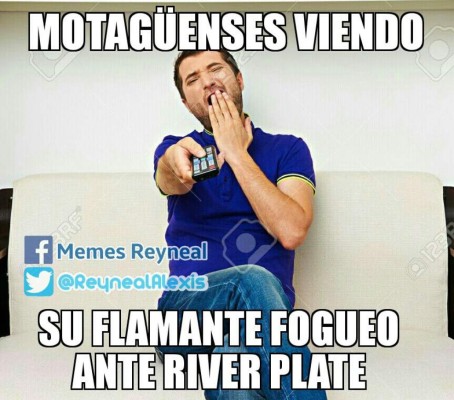 MEMES: Así se burlan de Motagua y Diego Vázquez tras la derrota ante River Plate