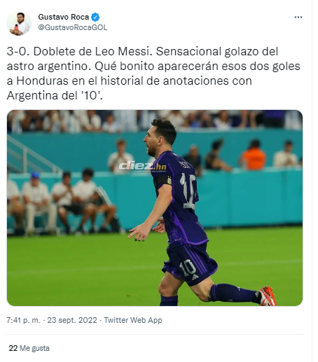 Periodistas reaccionan tras el baile que le dio Argentina a Honduras en Miami y por lo que ocurrió al final con Messi