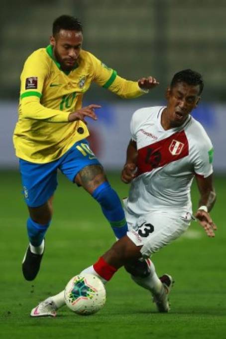 Fotos del Perú - Brasil: Las patadas a Neymar y la sangre de Miguel Trauco