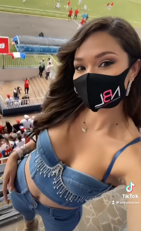 Sirey Morán, ganadora de ‘Nuestra Belleza Latina’, derrochó belleza y humildad en la final Olimpia-Real España