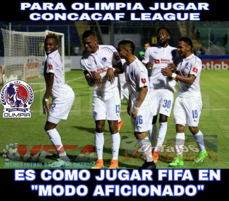 Los divertidos memes de la clasificación de Olimpia a semis de Liga Concacaf