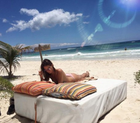 Kristyna Schick, la sexi hermana de un jugador de la Roma