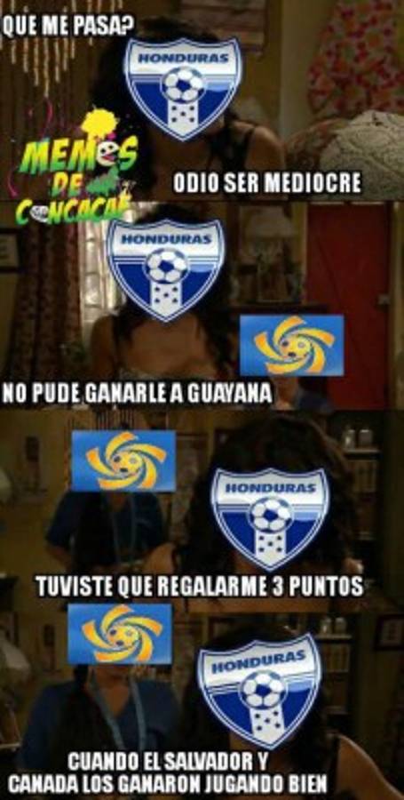 ¡Qué feos memes! Así destruyen a Honduras por tres puntos que nos regaló Concacaf