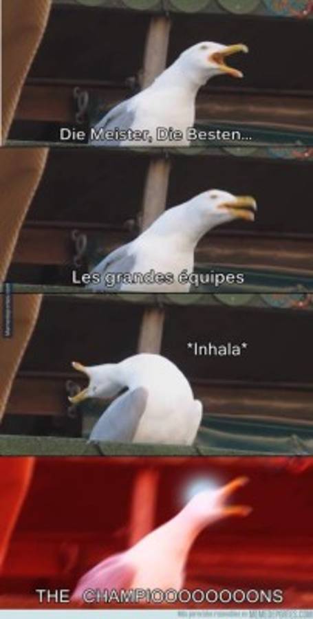 La Champions League, protagonista de los mejores memes del día