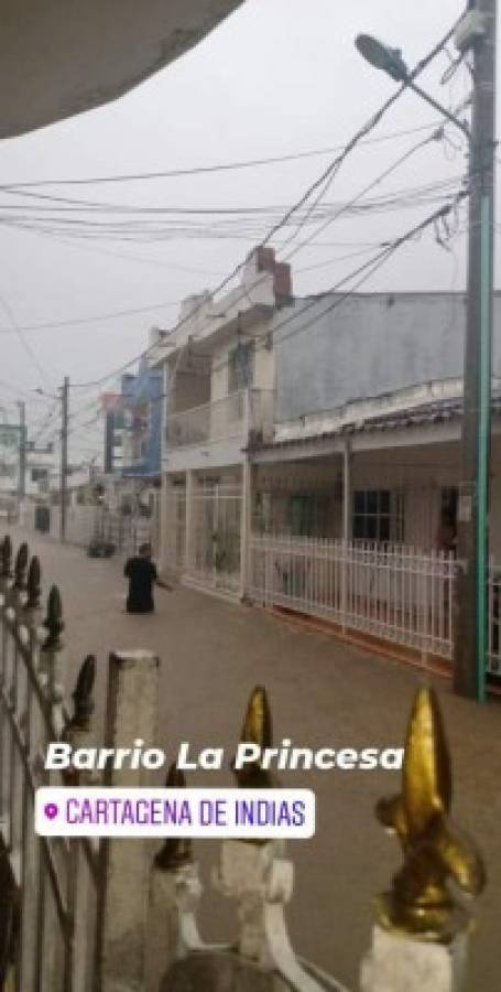 La tormenta Iota golpea a Colombia; Cartagena de Indias, bajo el agua