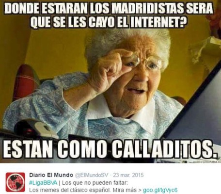 Los mejores memes históricos del clásico Barcelona-Real Madrid