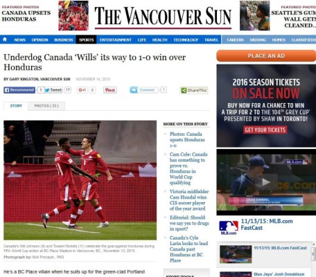 Así amanecieron diarios de Concacaf tras primera fecha en eliminatoria