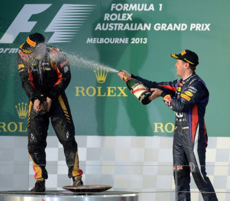 Kimi Raikkonen (Lotus) se convirtió en el primer líder del Mundial de Fórmula Uno