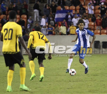 Las imágenes que dejó el amistoso Honduras-Jamaica en Houston