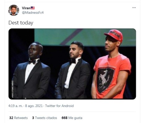 ¿Se equivocó de despedida? Tunden a jugador del Barcelona por su polémico look en el adiós de Messi