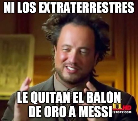 MEMES: Humor en las redes y ponen a Messi como el ganador del Balón de Oro