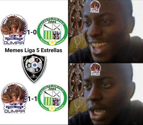 Los crueles memes contra Marathón y Olimpia tras la jornada de Liga Nacional