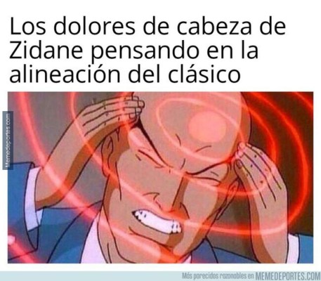 Los memes ya calientan el clásico Barcelona-Real Madrid con Zidane de protagonista