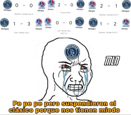 'Son 3 puntos fijos': Los graciosos memes que destruyen a Marathón y Olimpia tras sus dolorosas derrotas