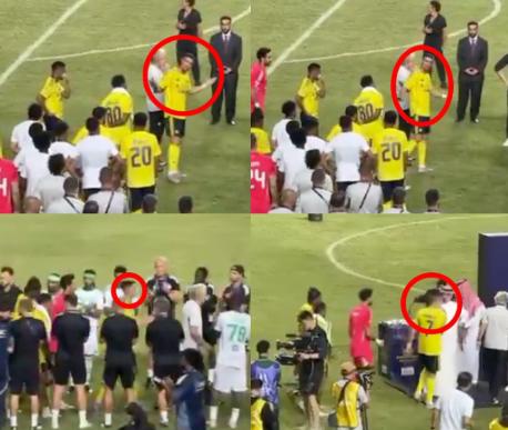 El gesto de Cristiano Ronaldo con sus compañeros y la amargura tras perder otro título con Al Nassr