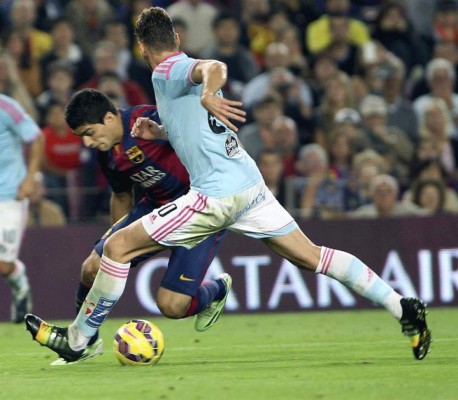 Barcelona 0-Celta 1: Chasco monumental en el Camp Nou.