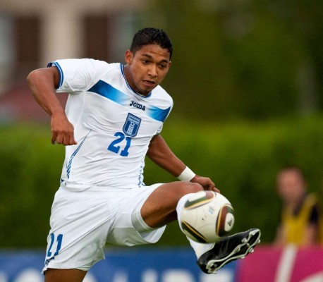 El 11 que utilizó Honduras en el amistoso con Bielorrusia en 2010 previo al Mundial de Sudáfrica