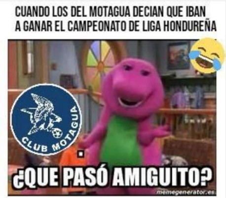 Los otros memes con los que siguen haciendo pedazos a Motagua por perder la final