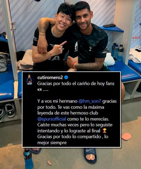 Son llora en su último partido con Tottenham: Te vas como la máxima leyenda de este hermoso club