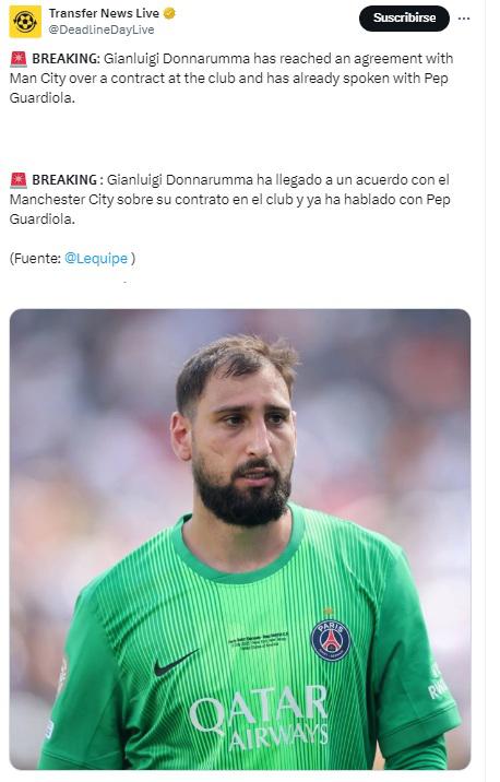 Donnarumma se olvida del PSG y Luis Enrique: llega a un acuerdo con otro grande de Europa, pero hay una condición