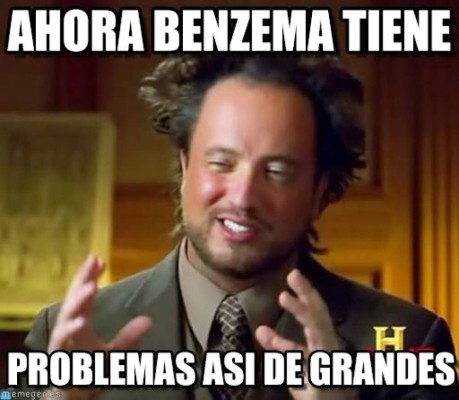 Karim Benzema y sus escándalos también brillan con divertidos memes