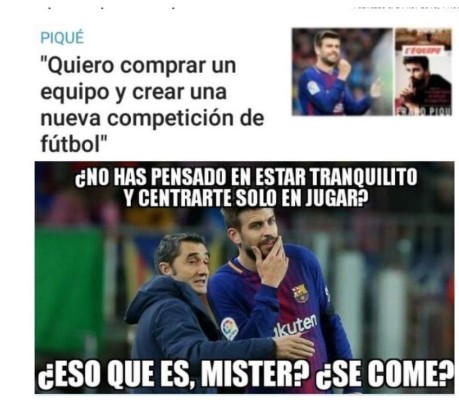 Barcelona empata con el Atlético y atacan al Real Madrid con divertidos memes