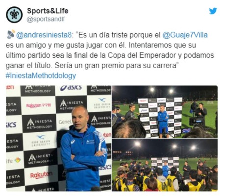 Los mensajes para David Villa tras anunciar su retiro del fútbol: 'Fue un honor Guaje'&nbsp;&nbsp;