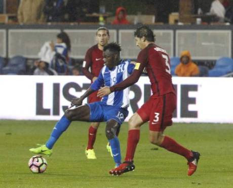 Estados Unidos vs. Honduras Concacaf, hexagonal final 2017 estadio Avaya de San JosÃ©, California.